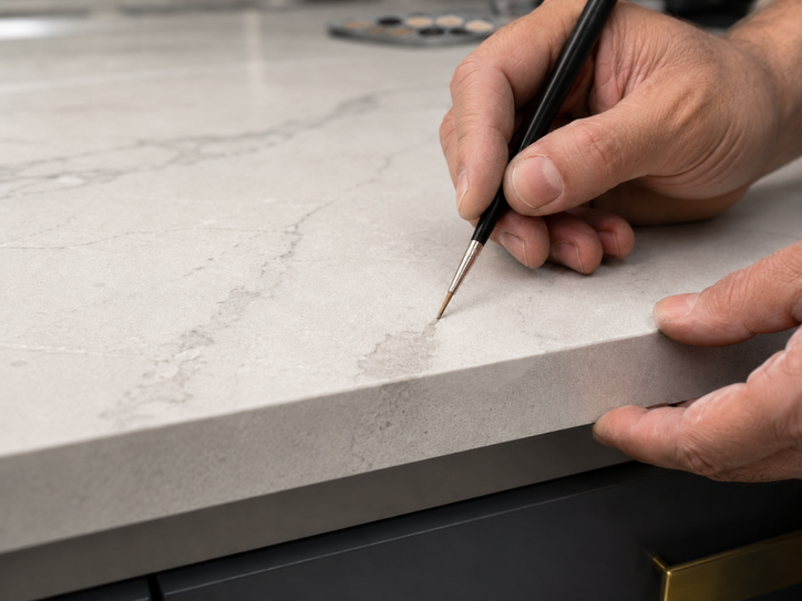 Lane Cove sintered stone benchtop repair